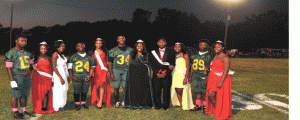 The 2013 Central High Homecoming Court includes from left Marcus Flowers-Mr. Homecoming; Kendreuna McPherson-Miss Homecoming; Shambria Sellers-Miss Senior; Markeith Gordon-Mr. Junior; Tara Stringer-Miss Junior; Terraris Saffold -Mr. CHS; Fantavia Brown-Miss CHS; Rodrickous Caldwell-Mr. Sophomore; Andrenisha Coleman-Miss Sophomore; Terrance Gordon; and Destiny Marshall-Miss Freshman. Not pictured is Demetric Harris-Mr. Senior. width=