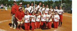 The Lowndes Academy Lady Rebels are back-to-back AISA AA softball state champs.