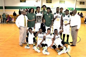 The Central High Lions are boys champions of Class 2-A Area 6. Arch rival Calhoun is runner-up.